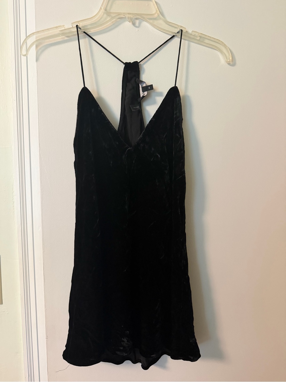 Theory Black Velvet Tank M